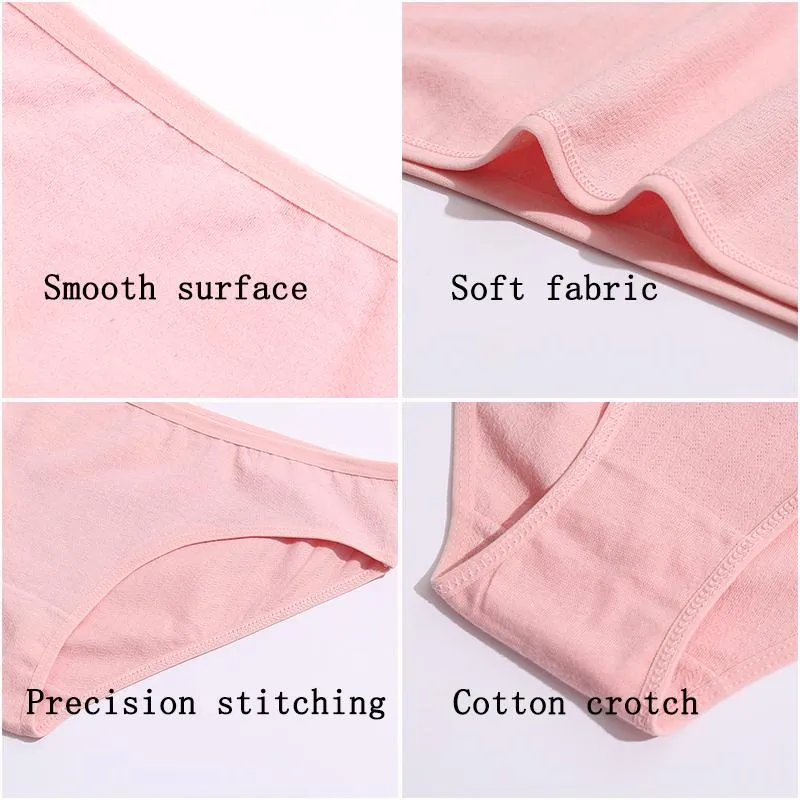 Womens Panties Sexy For Women Cotton Underwear Low Waist Female Underpants  Solid Color Briefs S XL Girls Intimates Lingerie From 18,4 €