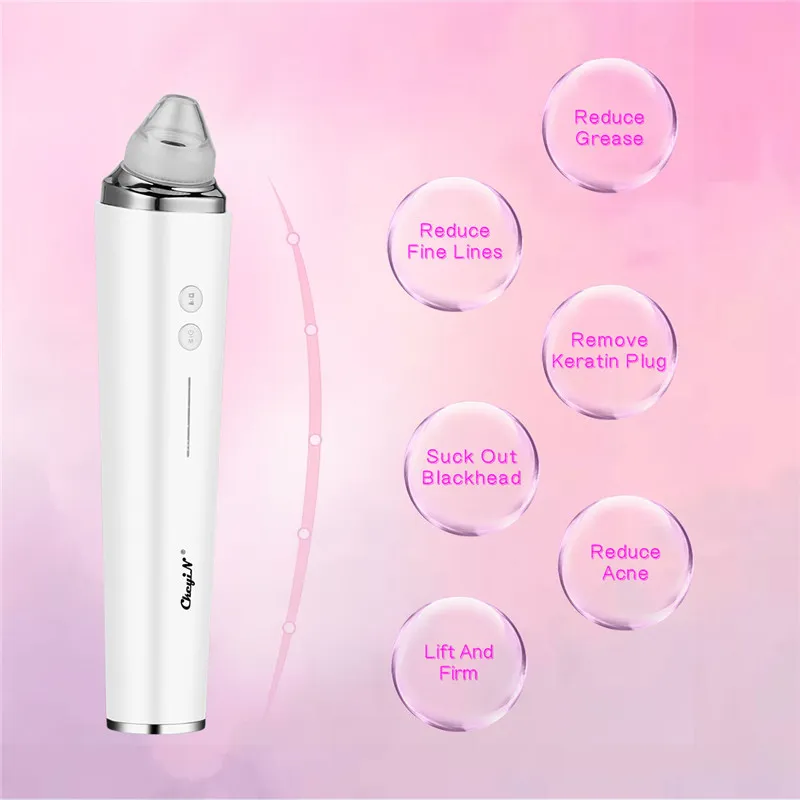 Usb Rechargeable Wifi Visuel Blackhead Remover Aspirateur Pore Cleaner 20X Loupe Caméra Acné Enlèvement Outil De Nettoyage