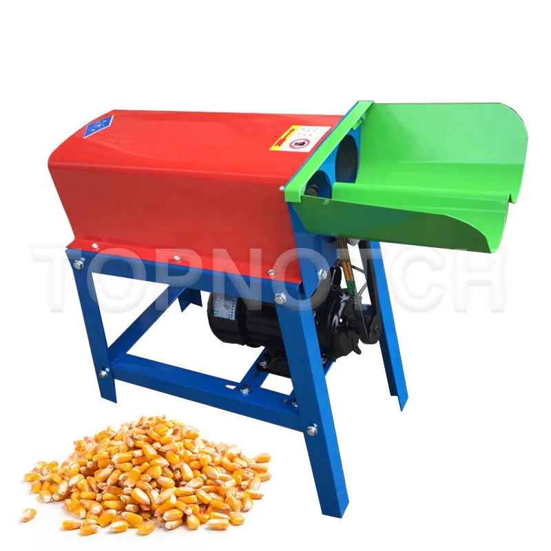 Electric Corn Thresher Shelling Machine 220V Maize Sheller Stripper Household Or Agricultural Use Tools