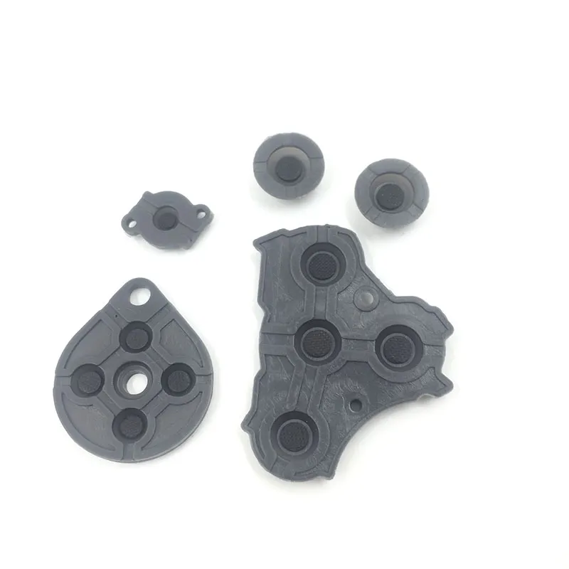 2 Set Silicone Conductive Rubber Pads Keypad Button Adhesive for Nintendo  Gamecube NGC Console Buttons Replacement
