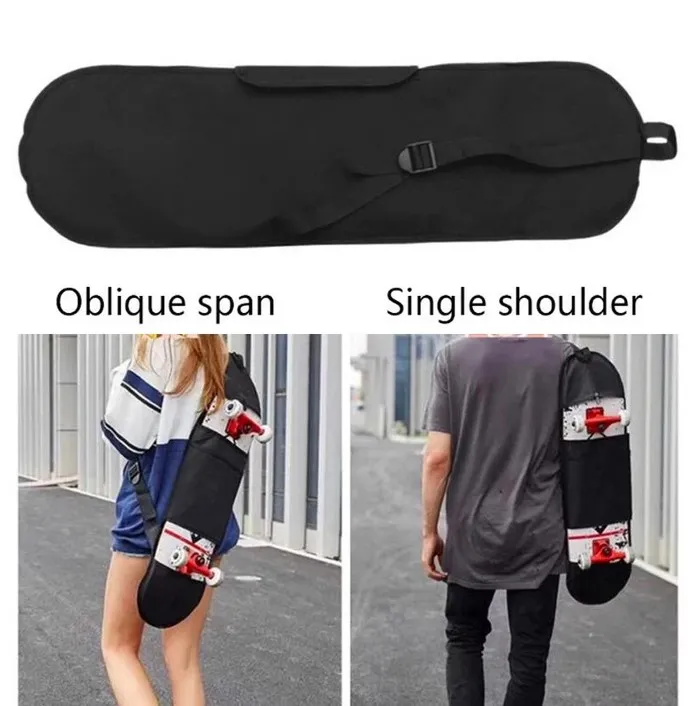 Carry Bag Skateboard Cover Black Skate Board Viagdo Pratico zaino Longboard Outdoor Sporting Carrying Skateboard Covers