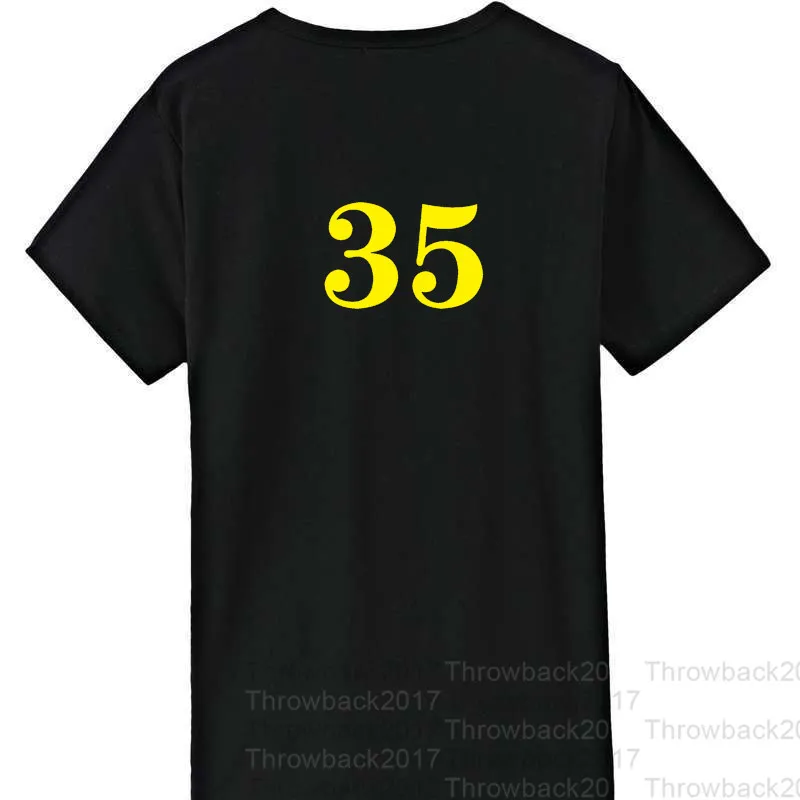 NO35 블랙 II 티셔츠 기념 절묘한 자수 고품질 천으로 통기성 땀 흡수 전문 생산
