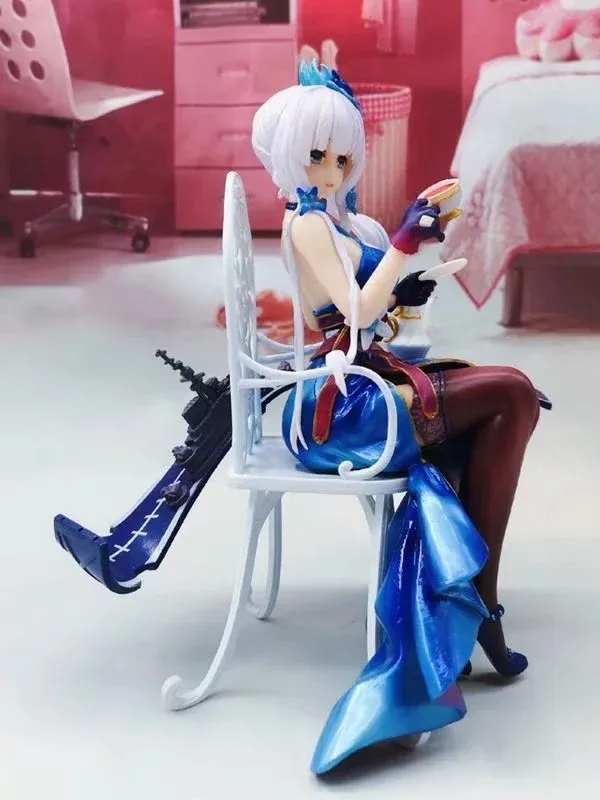 Anime Sexy Girls Figura Azur Lane Brilliance Never-ending Tea Party ver.Bambola di giocattoli modello da collezione in PVC Action Figure