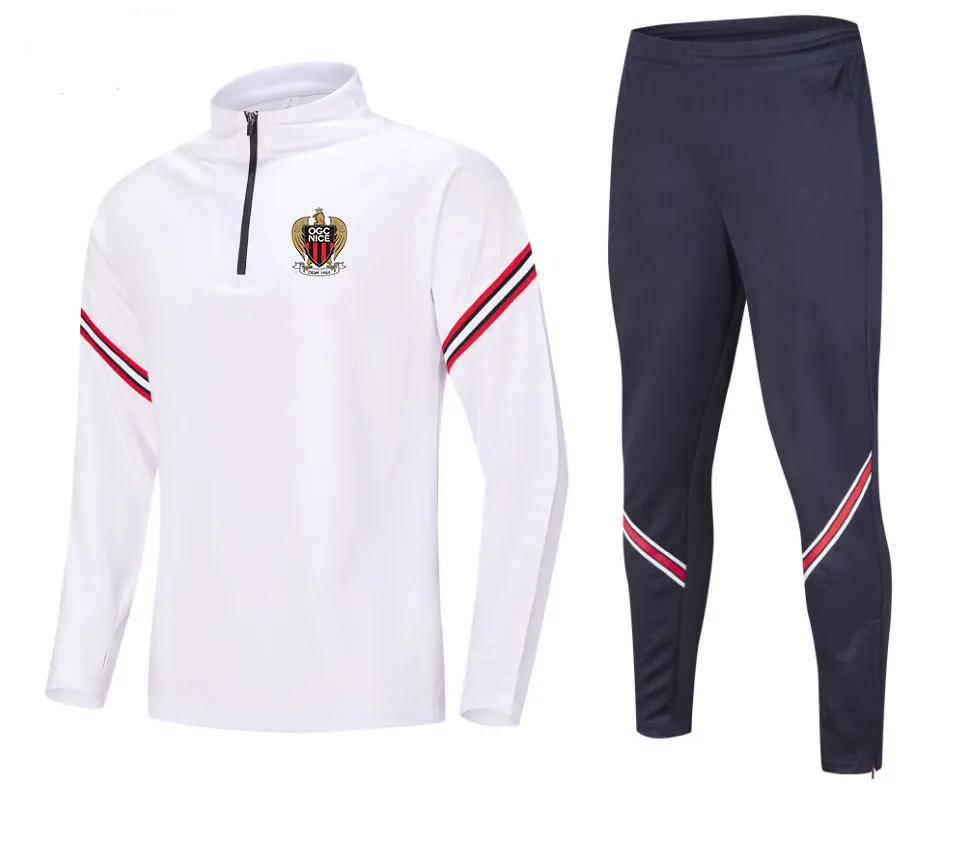 Najnowszy OGC Nice Men's Leisure Sports Sumper Semi-Zip-Long-Sleeved Blushirt Outdoor Sport Sports Training Suit Size M-4xl