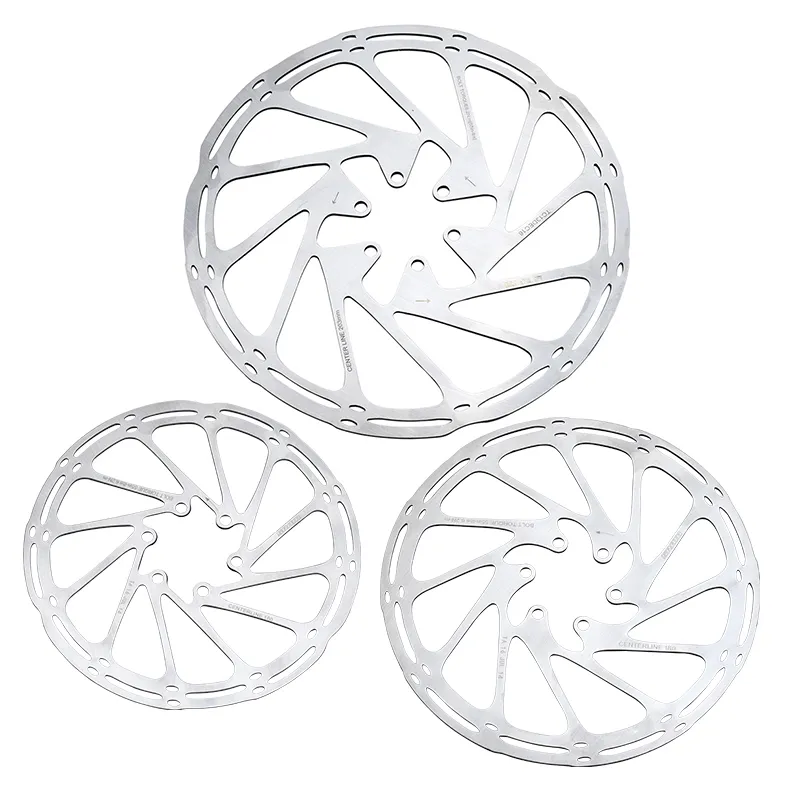 CentreLine Yol Bisikleti Frenler Rotorlar Paslanmaz Çelik 160mm 180mm 203mm MTB Dağ Bisikleti Hidrolik Disk Fren Rotor 6 "7" 8 "