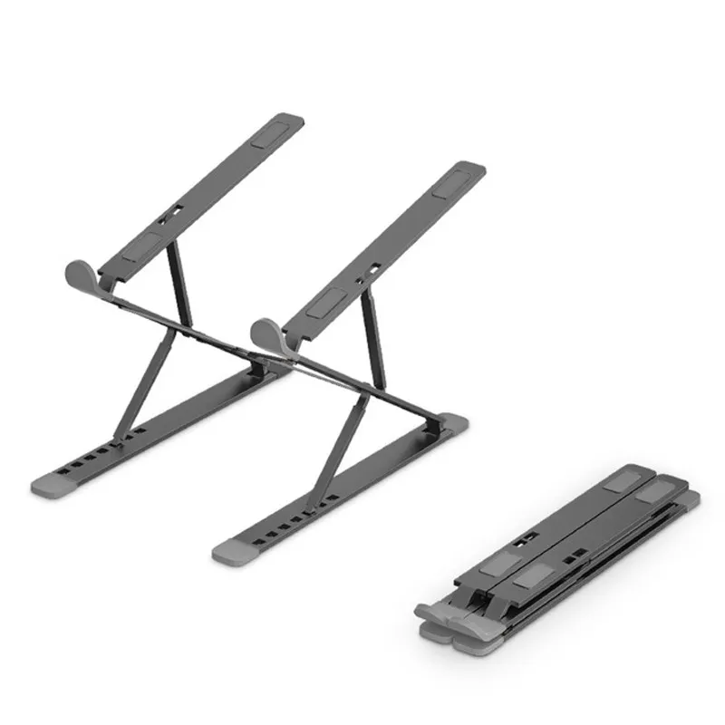 Adjustable Double Layer Portable Laptop Stand Foldable Portable