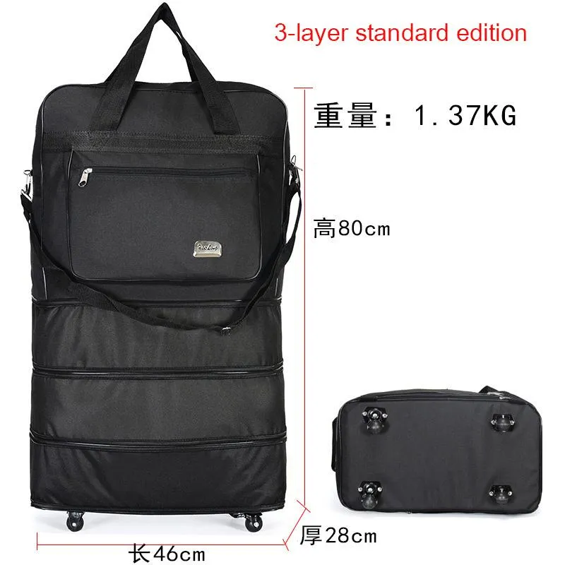 Portable wheels for duffel bags outlet