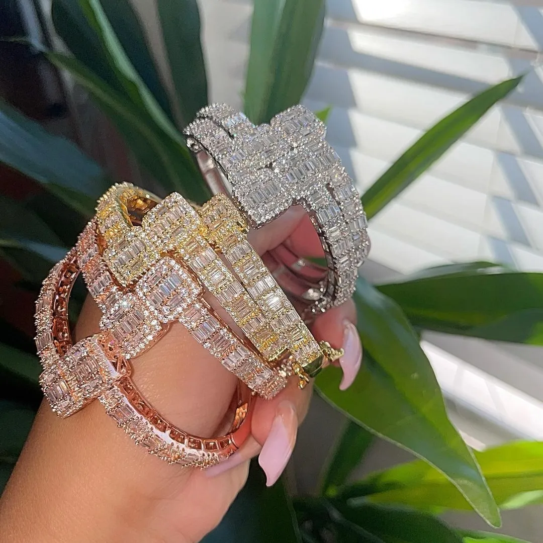 Bracelet with square charms sales