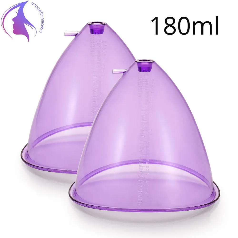 180ML Cups For Breast Enhance Butt Lifting Vacuum Pump System Lymph Detox Tightening Beauty