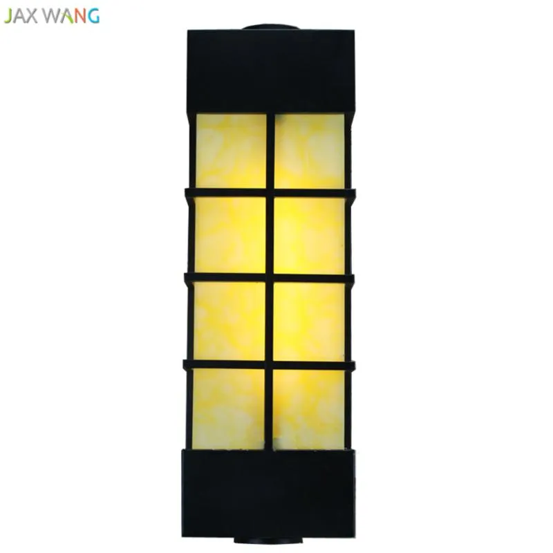 Outdoor Wall Lamps Waterproof European El Villa Led Chinese-style Project Exterior Light Scagliola Garden Decor Lights