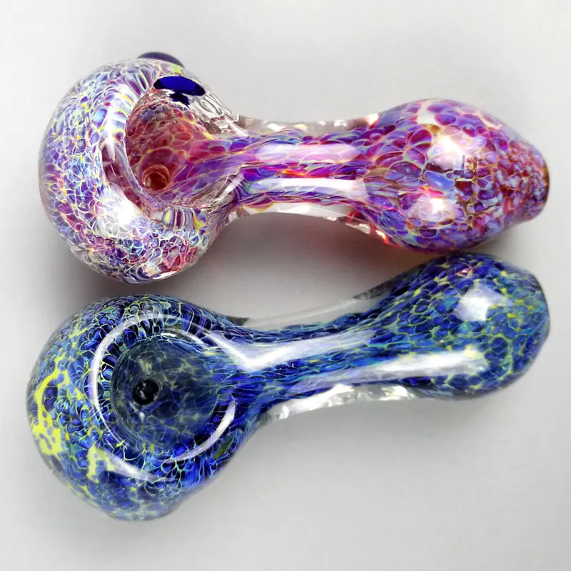 Beautiful Smoking Pipes Glass Hand Pipe Colorful Hookah For Bongs Tobacco  From High420, $3.13