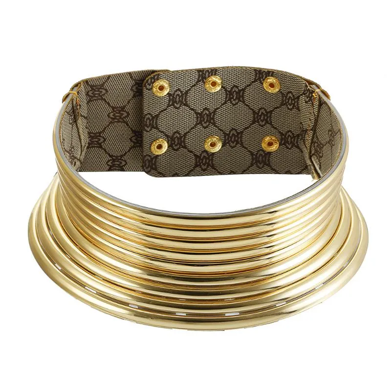 Örhängen Halsband Fani Vintage Uttalande Choker Kvinnor Afrikanska Flickvänner Systrar Smycken Bridal Gift Läder Collar Chunky Set
