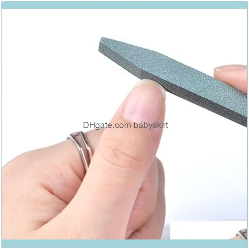 1/5/10/50Pcs Pro Quartz Nail Art Buffer File Stick DIY Gel Polish Sanding Tool1