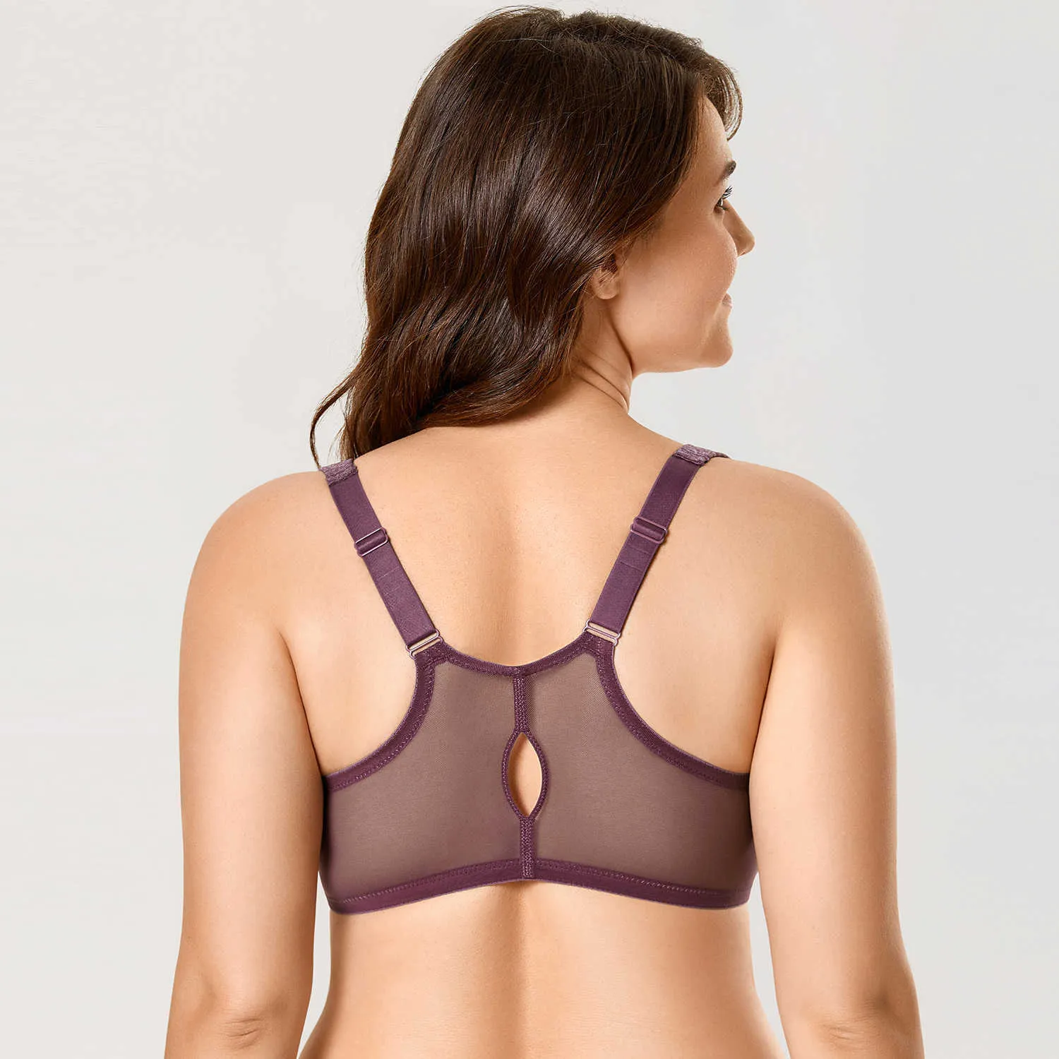 Delimira Womens Seamless Full Coverage New Bra Style 2022 With Non Padded Front  Closure Style 210623 From Dou01, $13.83