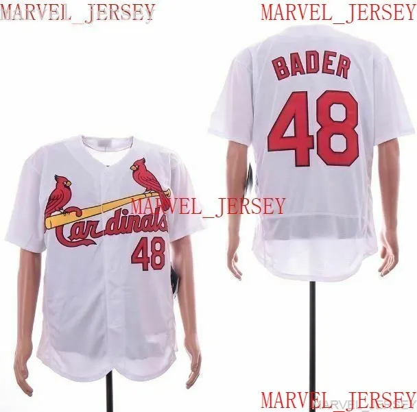 Harrison Bader Custom Stitched Baseball Jersey Personalized MLB