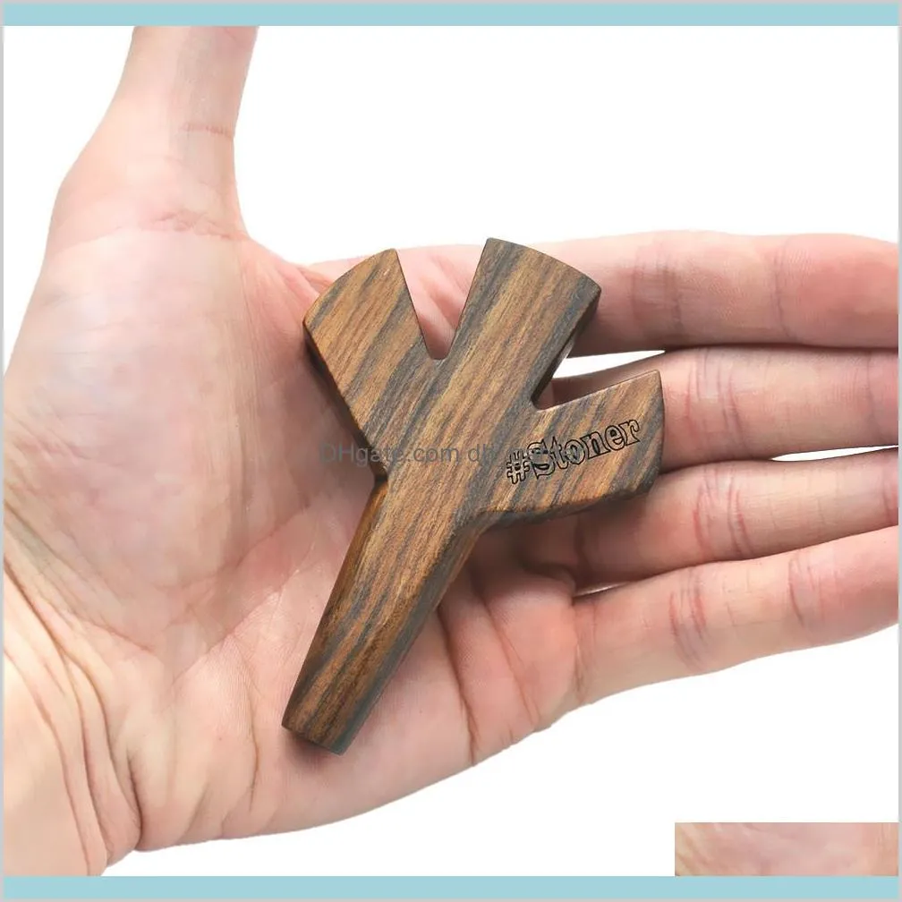 Palm Shape Wooden Joint Holder With