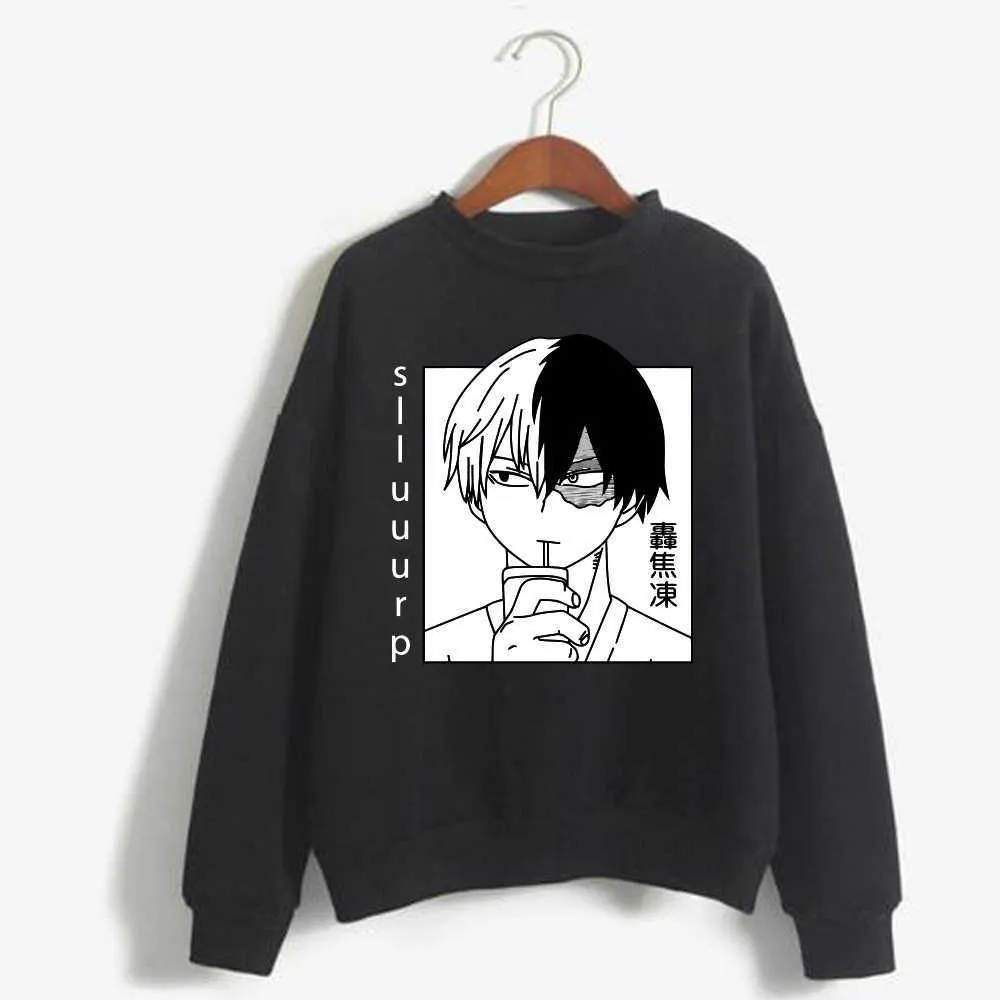 Anime-Inspired Long Sleeve Hoodie: Shop Now for Premium Comfort Style! My  Hero Academia Sweater Best Seller!