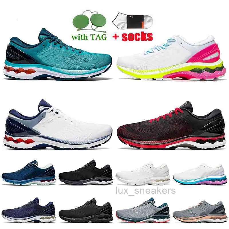 Großhandel 2021 Fashion K27 Running Shoes Athletic Jogging Sporttrainer Triple White Black Techno Cyan Peacoat Pink Volt Outdoor Läufer