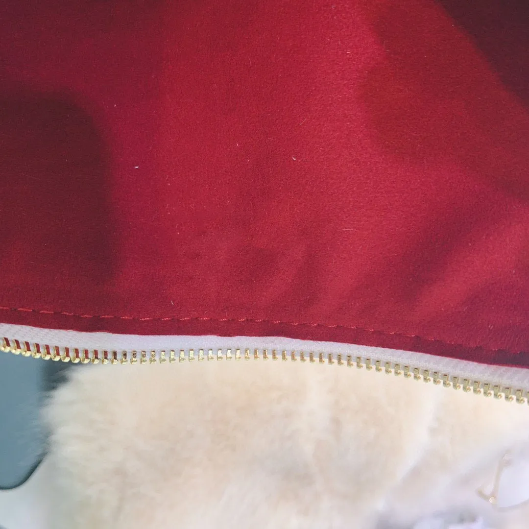新品FATTORIAdelCUOIOレザーメッシュバッグPochette2 DG Pochette – Camellia Vintage Tokyo