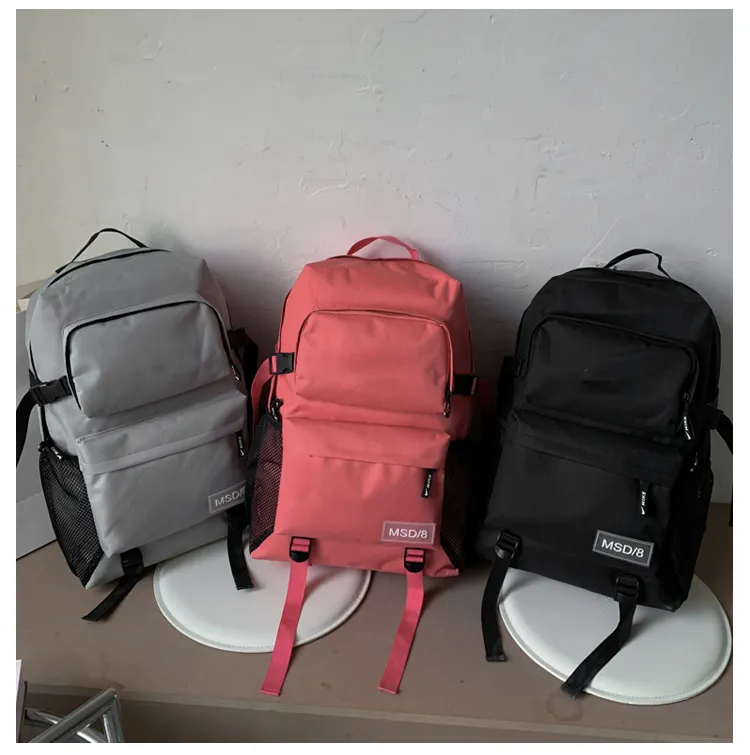 2021 sacos de lona moda bolsa mochilas durável unisex mochila boa qualidade mochila pronta para enviar