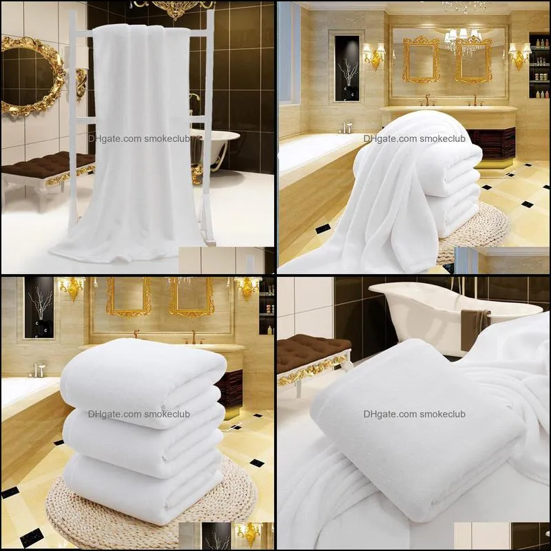 White Large Bath Shower Towel Cotton Thick Towels Home Bathroom Hotel Adults Kids Badhanddoek Toalha De Banho Serviette De Bain