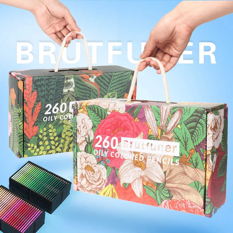 BRUTFUNER 520 COLORS COLORED PENCILS