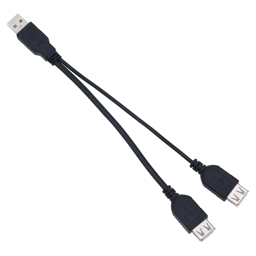 Extra Power USB 2.0 A Male To Dual Female Splitter For PC And Notebook