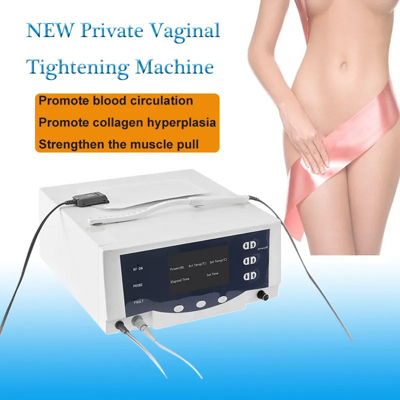 Professionnel RF vagin vulve lèvres serrant blanchissant la Machine Thermiva Thermi lisse pour les machines privées de rajeunissement vaginal