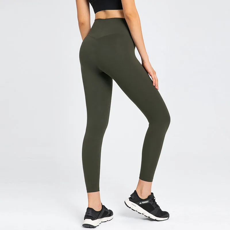 Legging De Sport Gris Chiné Avia Active Wear, Taille Haute, Taille S (4-6) - Occasion Très Bon état