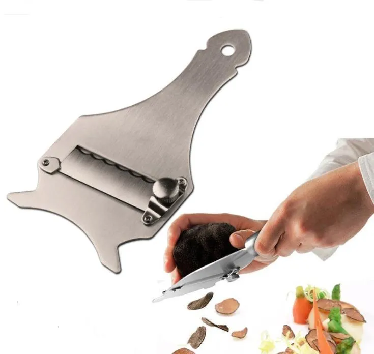 Kaasgereedschap Roestvrijstalen Truffel Slicer Chocolade Scheerapparaat Mes voor kaas-rasp Nuttig Dessert Keuken Tool SN3100