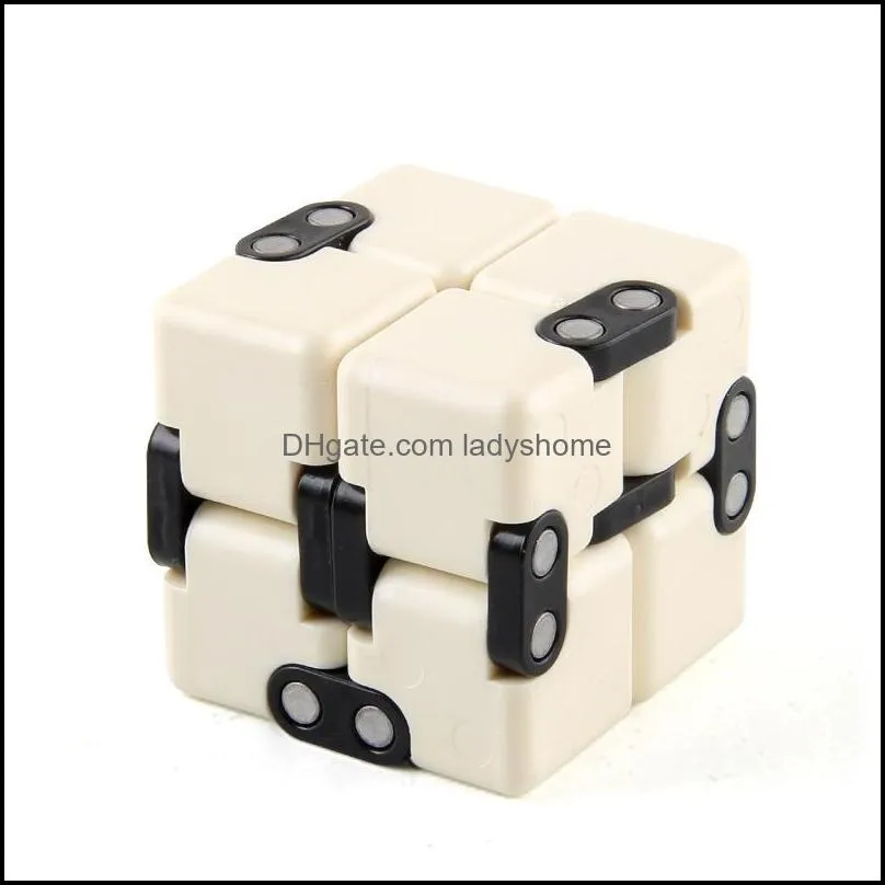 Starry sky decompression cube set Party Favor adult children designer black white colorful cubes decompressions vent toys HWD7749