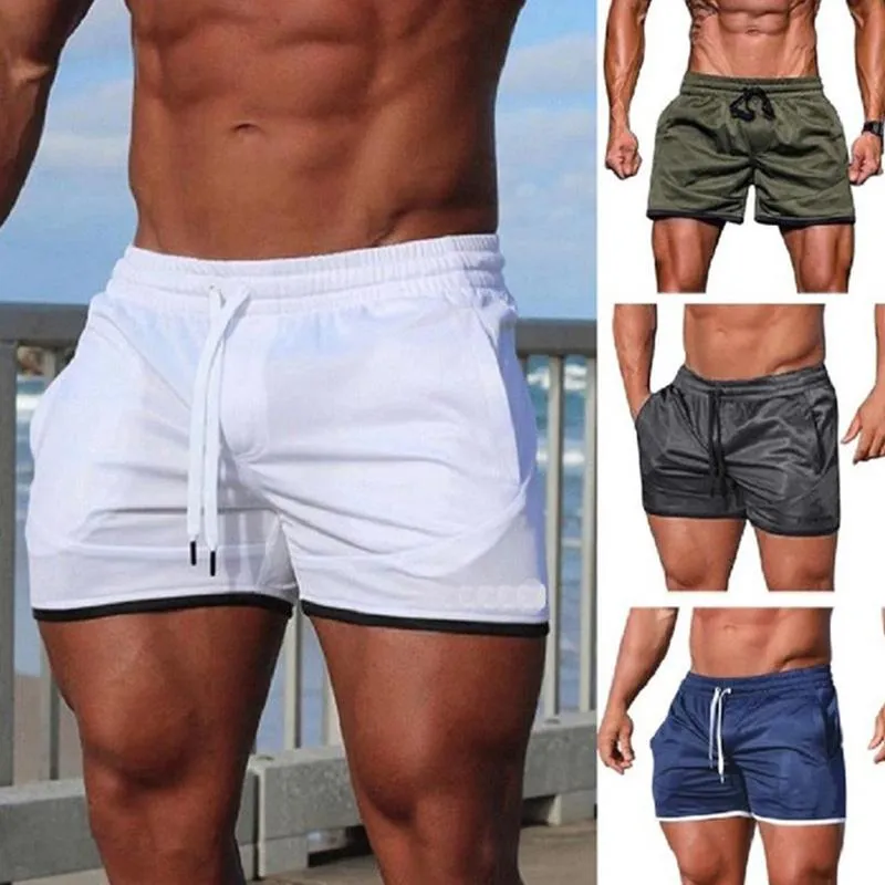 Mens Swimsuit Beach Shorts Swimming Briefs Suits Surf Breathable Fast Dry Fitness Slim Fit For Summer Sport Board