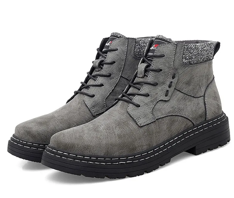 Herenlaarzen Lente en Herfst Winter Grote Afdeling Botas Hombre Leather Boot Sneakers Men Shoe