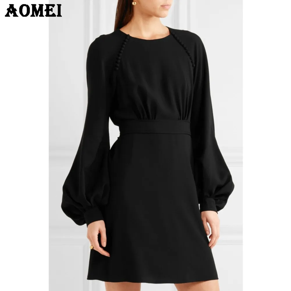 Womens Modest Day Mini Fitted Dress High Waist... From 44,21  | DHgate