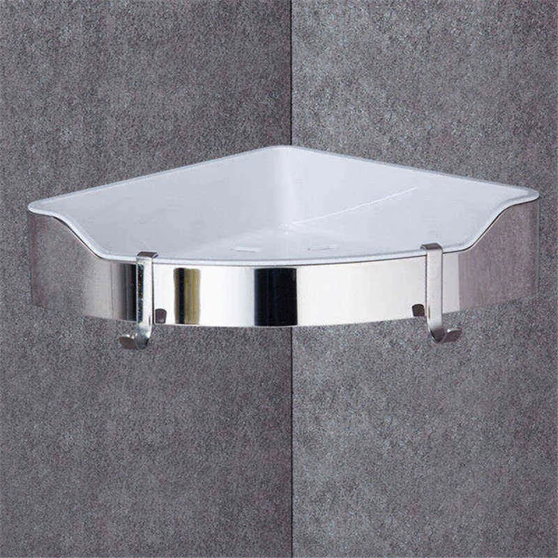 Golden-Stainless-Steel-ABS-Plastic-Bathroom-Shelves-Brushed-Chrome-Wall-Mount-triangle-Shower-Caddy-Rack-Bath (4)