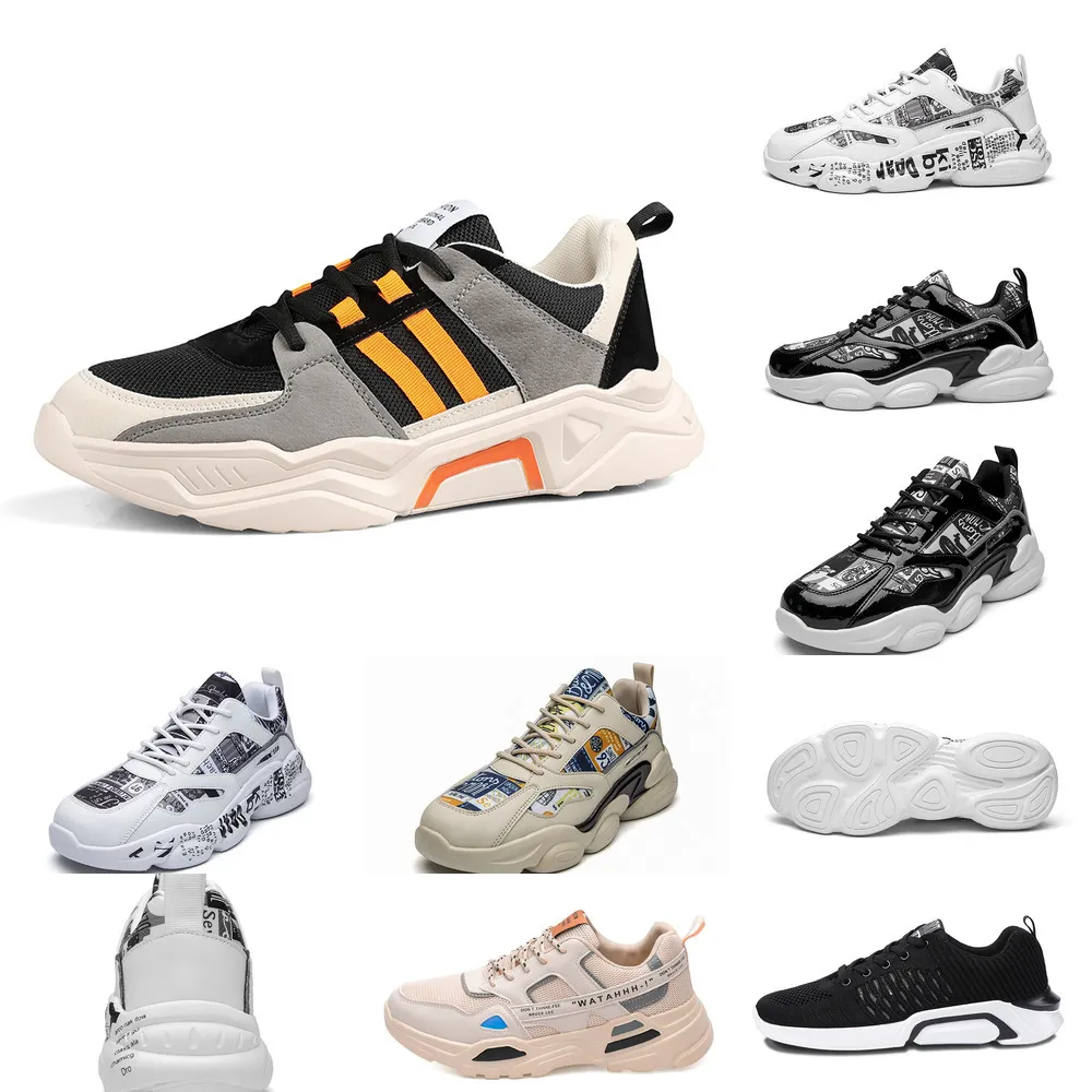 Rinz koşu ayakkabıları için hotsale erkekler platformu erkek eğitmenler beyaz üçlü siyah serin gri açık spor sneakers boyutu 39-44