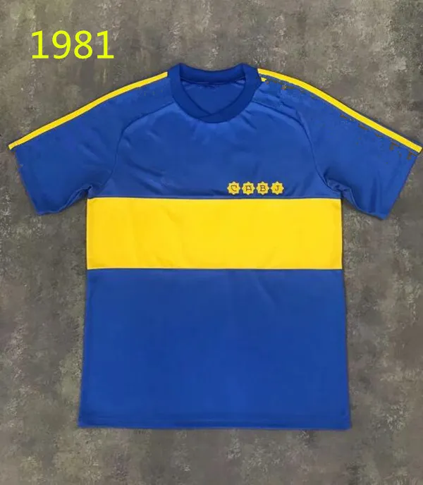 ボカジュニアレトロサッカージャージ＃10マラドーナ クラシック