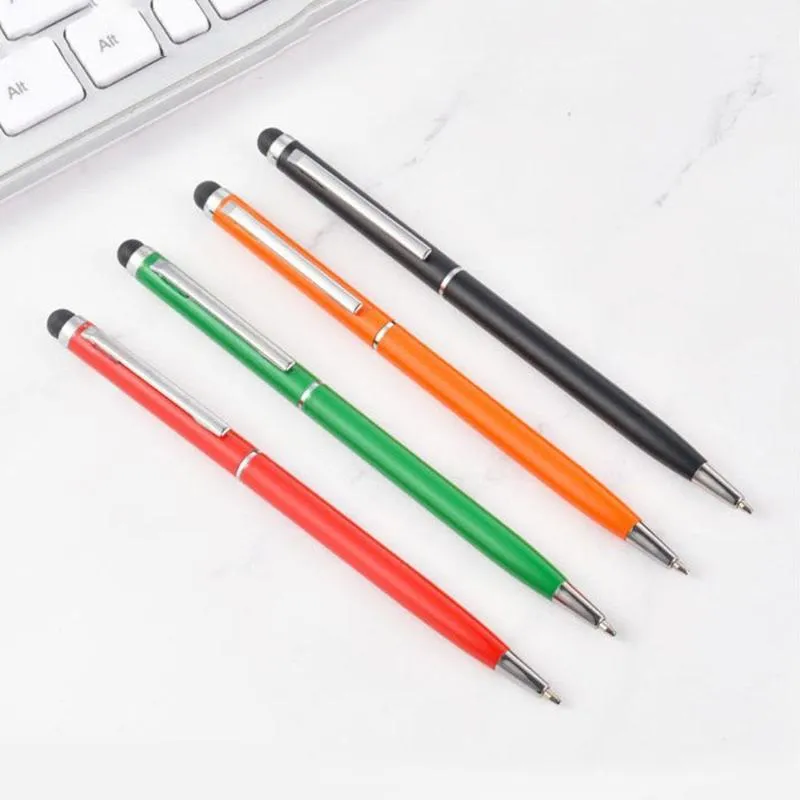 Ballpoint Pens Pen Metal Stylus Fashion Gel Souvenirs School Office Ball Gift Promotional El Custom A7G4