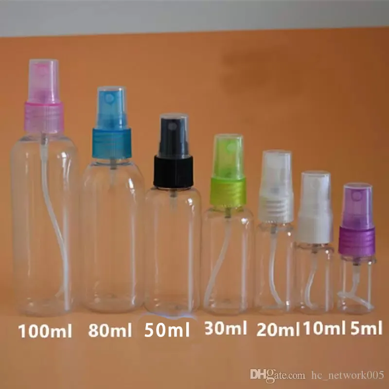 Wholesale 100mlポンプボトル詰め替え式トラベルボトル圧力マウスポイントボトルスプレーポンプボトル