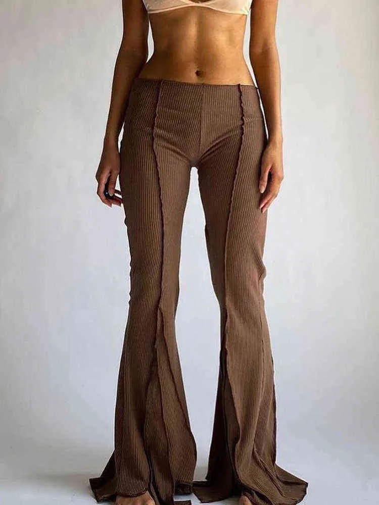 Vintage Hippie Low Waist Bell Bottoms Womens Stretch Flare High Waisted  Flared Trousers Solid Color Summer Fashion Flares 211105 From Lu006, $18.58