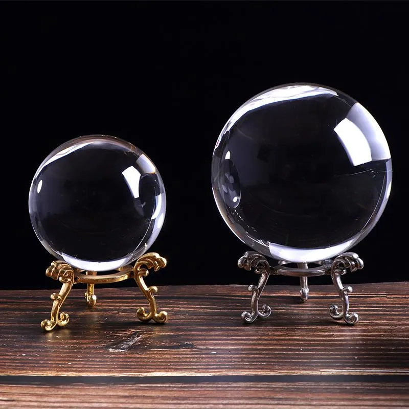 Nyhetsposter K9 Crystal Glass Ball Transparent för födelsedagspresent POGGE PROPS Stöd Hem Deroc Souvenir Cristal Tillbehör