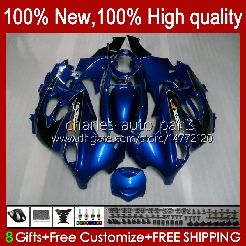 Kropp för Suzuki Katana GSX600F GSXF600 GSXF750 GSXF 600 750 CC 98 99 00 01 02 29NO.15 600cc 750cc GSX750F GSXF-600 GSXF-750 1998 1999 2000 2001 2002 Fairing Blue Stock