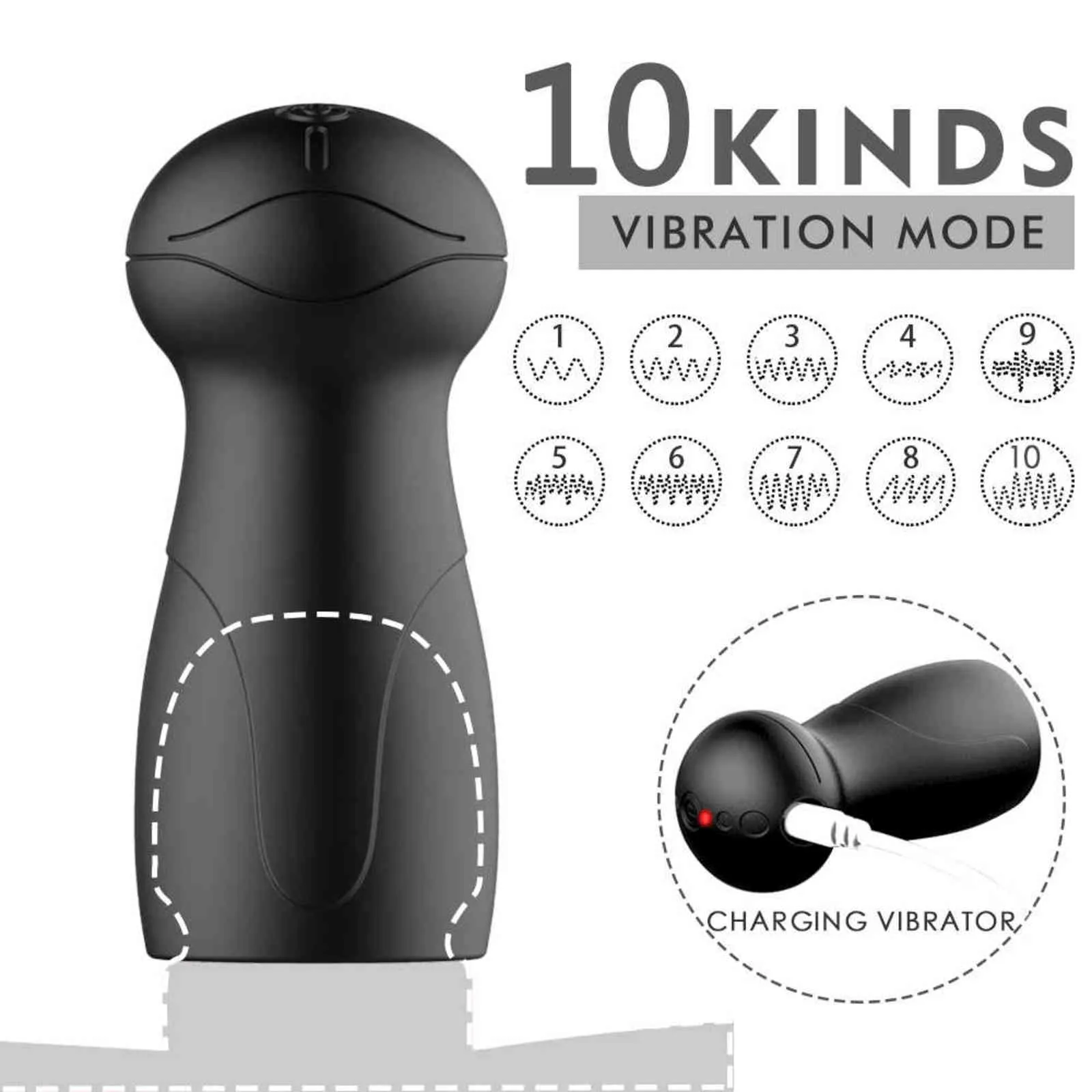 automatic oral masturbator The Male Rose Pro Oral Sex Stroker main image 1