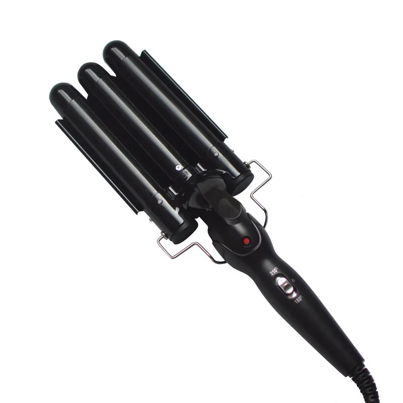 Zorgproducten Care Products Professional Curling Iron Ceramic Triple Barrel Curler Irons Haargolf Waver Styling Tools Hairs Styler Wand Dro