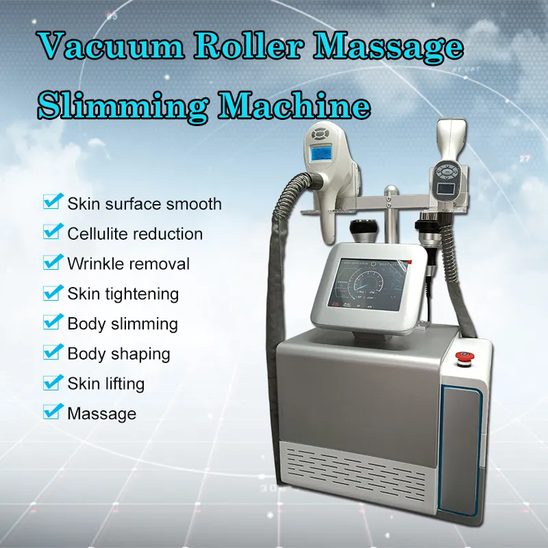 4 in 1 Vacuum Roller Liposuction 40K Cavitation RF Shaping Slimming Rolle Massage Machine For Body