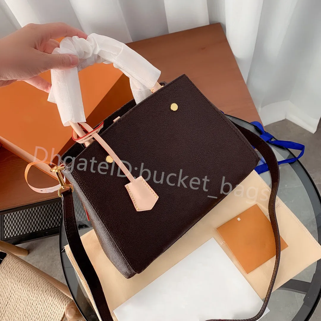 Women Poplar Tote Bags Luxury Designer Wallets Cross Body Shoulder Plain Open Khaki Interior Zipper Pocket Compartment Lady Fashion Handbags