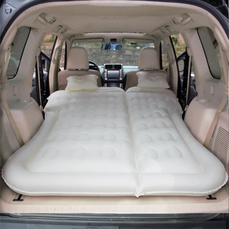 Voiture Voyage Matelas Gonflable Air Lit Seat Camping Universal SUV Retour  Couch - GRIS CLAIR