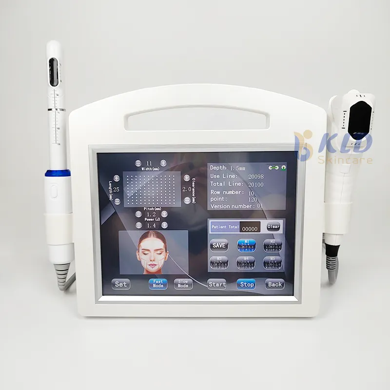 Machine amincissante 2 en 1 3d 4d hifu de haute qualité, instrument de beauté à ultrasons focalisé, raffermissement vaginal, lifting du visage