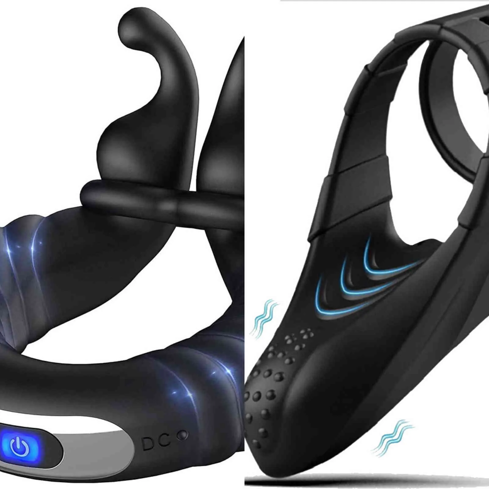 NXY anelli anello maschile vibratore ritardo eiaculazione regolabile sesso per uomini erezione del pene giocattolo per adulti 1123_voghion.com