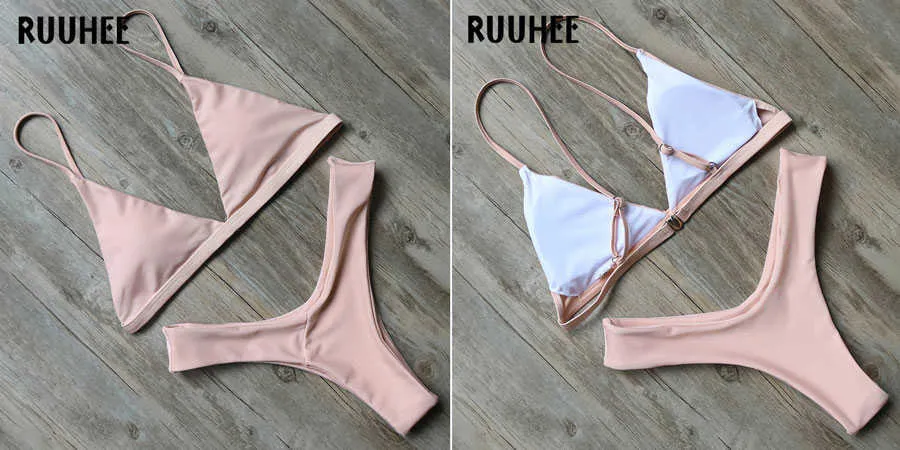 RUUHEE Brazilian Bikini Swimwear Women Swimsuit Micro Set Push Up Bathing  Suit Beach Wear Maillot De Bain Femme 210702 From Long005, $14.51